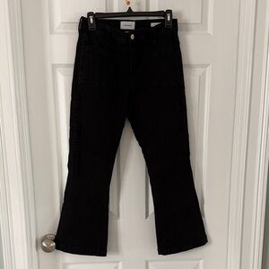 Frame Denim Black High-Rise Jeans